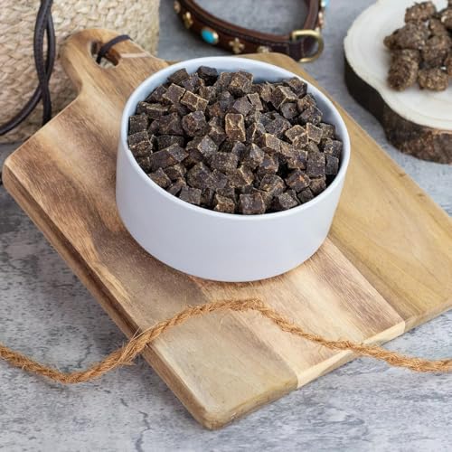 Bello & Friends Trockenbarf Complete Rind, Probierpackung, Hundefutter luftgetrocknet ohne Zusätze, Trockenfutter mit Obst und Gemüse, 25 g von BELLO & FRIENDS AUTHENTIC PET FOOD