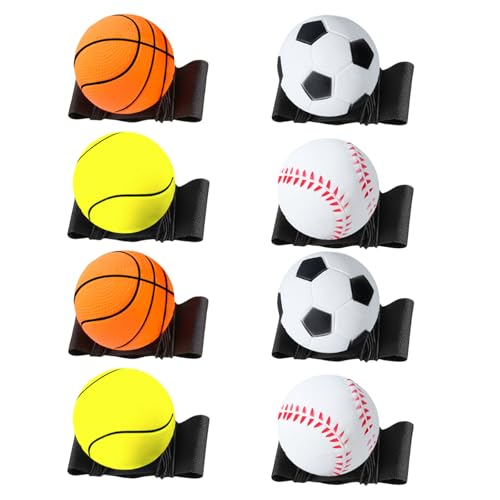 BELOWSYALER Hunde Apportierspielzeug Tennis Fußball Set Spiel für Hunde Zahnen Kauspielzeug Hund Apportierspielzeug für Indoor Hunde von BELOWSYALER