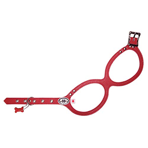 Buddy Belt s Harness Pebble Grain Red - Premium Edition (3) von BUDDY BELT