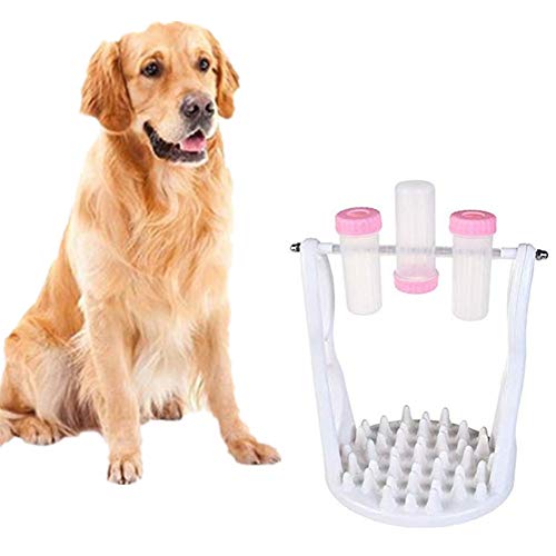 Anti Schling Napf Katzen Anti Schling Napf Hunde Hund Anti Choke Bowl Hundenäpfe Medium Katzenfutterschale Ungiftige Puzzle Bowl Bloat Stop Hundenapf pink von BENHAI