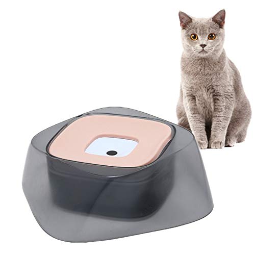 Futternapf Katze Hundenapf Hundenäpfe Für Mittlere Hunde Futternäpfe Für Hunde Katze-Schüssel Flache Katze Schüssel Hundenäpfe Medium pink von BENHAI