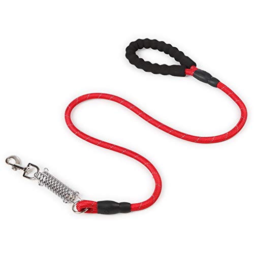 Laufleine Für Hunde Hundeleine Kleine Hund Seil Hund führen Hund führt Rutschseil Leine für große Hunde Hundetraining Lead Gepolsterte Hundeleine red-b von BENHAI