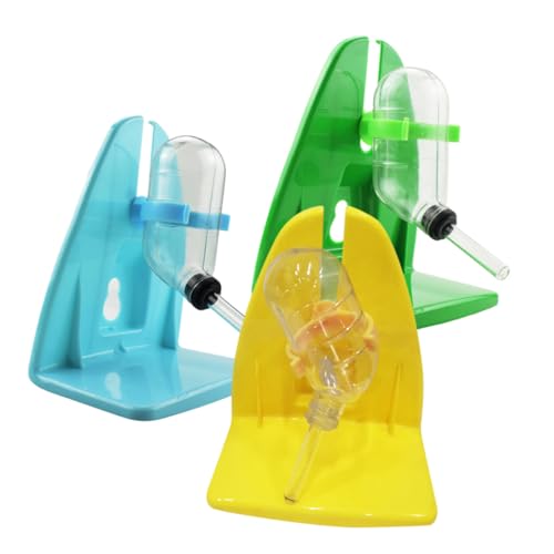 2 Sätze Hamster 60 ml Hängekäfig-Trinkbrunnen Hamsterwasserflasche für Käfig Wasserflaschenhalter für Hamster Pet Water Dispenser Hamster trinkflasche Wasserflasche für Hamster BESPORTBLE von BESPORTBLE