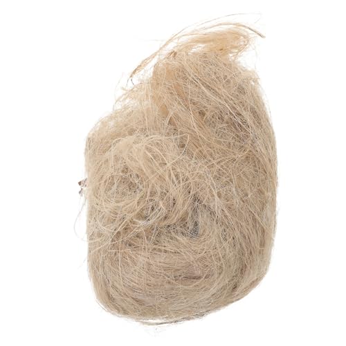 BESPORTBLE 1 Packung Natürliches Vogelnistmaterial Trockene Einstreu für Wellensittiche Vogelnesteinstreu für Vögel 40 G Jute-nistunterlagen von BESPORTBLE