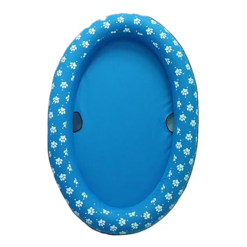 BESPORTBLE 1 Pc Schwimmbad für Haustiere wasserspaß wasserbecken Dog Pool schwimm Pool schwimmingpools Wachtel Klappbarer Pool für Haustiere Hund schweben Aufblasbarer Pool für Haustiere Blue von BESPORTBLE