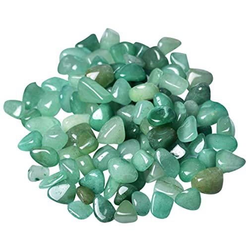 BESPORTBLE 1 Satz Aventurin-Jade-Kies wundrrschön Vase Decor Natural Stone Material Landscape Stones Aquarienkies Fisch Lampe Luft einmachgläser Links Gartenfelsen Aquarienbedarf Stein Green von BESPORTBLE