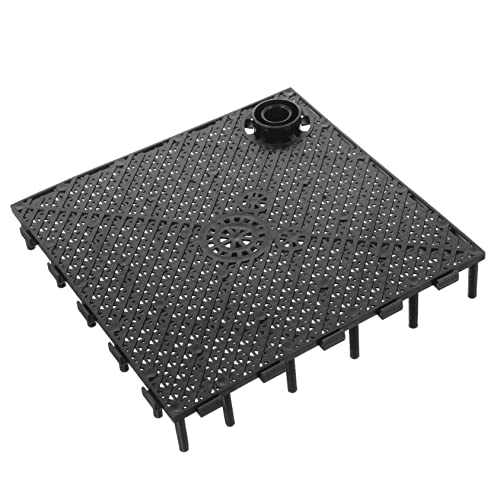 BESPORTBLE 1 Satz Bodenfilter Für Aquarien Luft Aquarium Mit Filter Pumps Tank Fisch Bausatz Filterplatte Für Aquarienkisten Aquarienfilter Dekorationen Für Aquarien Panzer Netz Plastik Black von BESPORTBLE