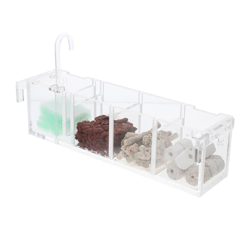 BESPORTBLE 1 Satz Filter Für Fischbecken Aquariumfiltration Hochwertiger Filter Sieb Filterwerkzeug Für Aquarien Für Aquarienwasser Verdreifachen Acryl Büro Filterschwamm von BESPORTBLE