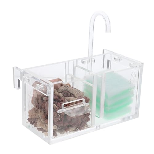 BESPORTBLE 1 Satz Filter für Fischbecken Aquarium Frischwassertank kunststoffreiniger Filter für Aquarien Büro-Aquarienfilter Filterwerkzeug für Aquarien Haushalt sauberer Wassertank Tropfbox von BESPORTBLE