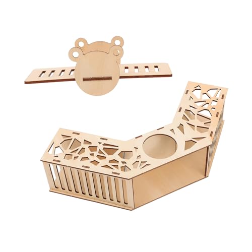 BESPORTBLE 1 Satz Hamster- Auto Hamsterkäfige Hamster-Puzzle- Hängematten Kauspielzeug Haustierhängematte Für Käfig Ergänzungen Für Den Hamsterkäfig Spielplatz Hölzern von BESPORTBLE