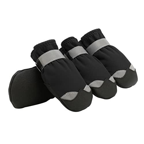 BESPORTBLE 1 Satz Haustier wasserdichte Schuhe Nicht-Hundestiefel Anti-Rutsch-Socken für Welpen hundeschuhe Winterschuhe für Hunde Pfote Hund Anti-Rutsch-Sohle wasserdichte hundestiefel Nylon von BESPORTBLE