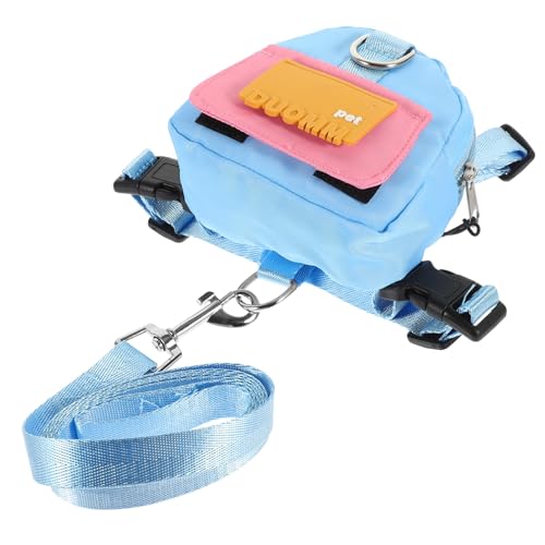 BESPORTBLE 1 Satz Hündchen Hundetasche Hunderucksäcke Hundewelpe Dackelträger Haustier Hundeleine Schermaschinen-Set Für Die Hundepflege Spender Für Hundekotbeutel Hundezubehör Polyester von BESPORTBLE