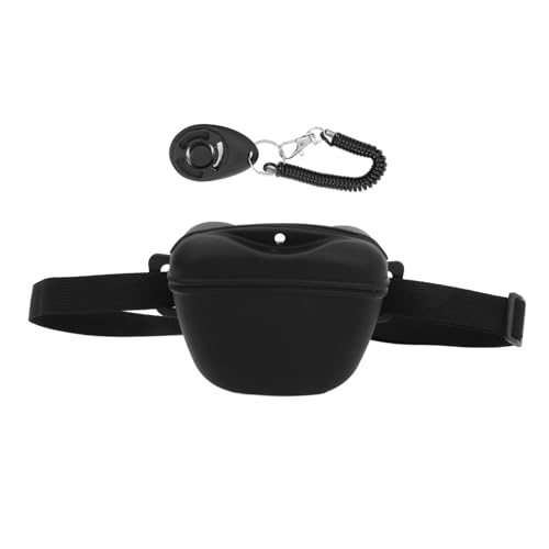 BESPORTBLE 1 Satz Leckerli-Tasche für Haustiere Haustier Snack Beutel Kompakter Hundetraining Beutel hundefutterbeutel Paket hundefutter Aufbewahrungstasche für Hundefutter Kieselgel Black von BESPORTBLE