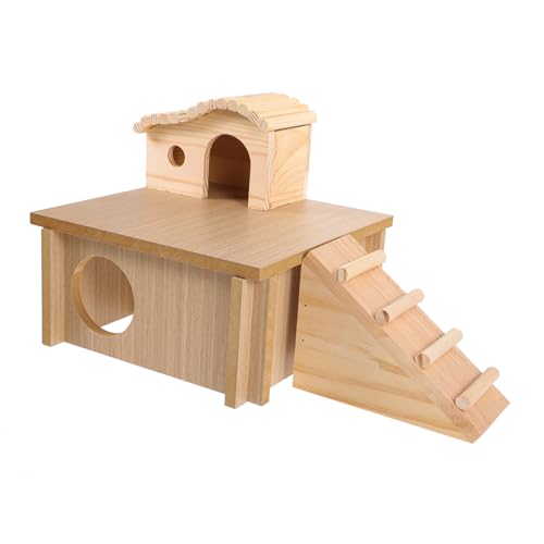 BESPORTBLE Holz Hamster Hideout Klettern Leiter Pet Supply Pet Schlafen von BESPORTBLE