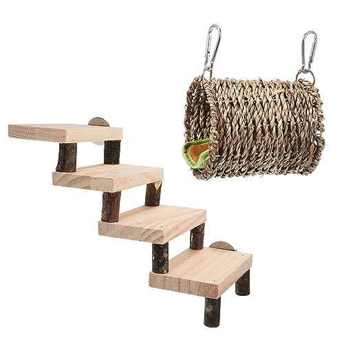 BESPORTBLE 1 Set Hamster Kauspielzeug Igelnest Hamsterspielzeug Hamsternest Meerschweinchen Leiter Bequemes Nest Eichhörnchen Nest Meerschweinchen Ruheplatz Meerschweinchen von BESPORTBLE