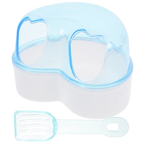 BESPORTBLE 1 Set Hamster Sandbadbehälter Sandbad Für Hamster Transparente Hamstertoilette Hamsterbad Hamsterzubehör Wiederverwendbare Hamsterbadewannen Hamstersandbecken von BESPORTBLE