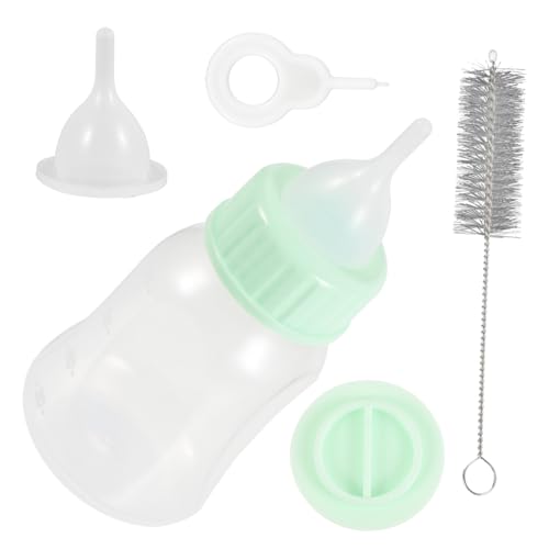 BESPORTBLE 1 Set Kätzchen Flaschen Futterspender Welpen Flasche Kätzchen Futterspender Kleine Katzen Milchflasche Haustier Schnullerflasche Kätzchen Stillflasche Milch Futterflasche von BESPORTBLE