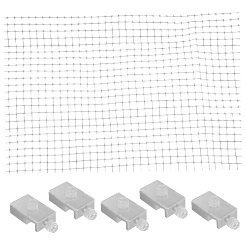 BESPORTBLE 1 Set Fisch Tank-Flucht Net Abdeckung Aquarium Mesh Deckel Clips Praktische Netting für Fisch Tank von BESPORTBLE