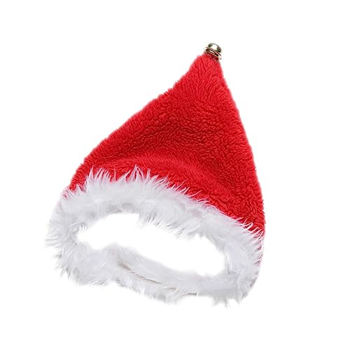 BESPORTBLE Weihnachtsmann-schal für Haustiere Weihnachtslätzchen für Katzen und Hunde Rotes Dreieckiges Haustierhalsband Gemütlicher und Entzückender Haustierschal für Weihnachten von BESPORTBLE