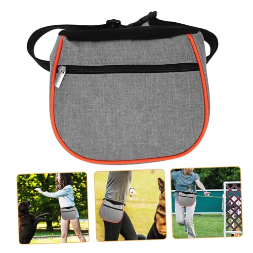 BESPORTBLE 1 X Hunde Trainingstasche Snack Tasche Welpen Trainingstasche Haustier Trainingstasche Silikon Hunde Leckerli Tasche Tragbare Hunde Snack Tasche Wasser Reißverschluss von BESPORTBLE