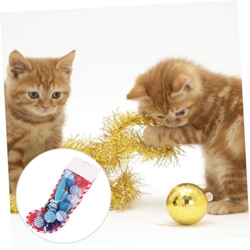 BESPORTBLE 10-Teiliges Set lustige Katze Katzenspielzeug Crinkle- für Katzen Interactive cat Toy Katzen plüschtier cat Toys Ballspielzeug für Haustier Crinkle-Ball für Katzen Plastik von BESPORTBLE