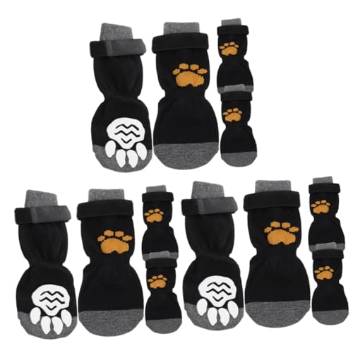 BESPORTBLE 12 STK Haustier Hund Socken Atmungsaktive Baumwollsocken Entzückende Pfotenschützer Kleines Hundezubehör Hundesocke Pfotenschützer Für Haustiere Waschbare Haustiersocken Baumwolle von BESPORTBLE