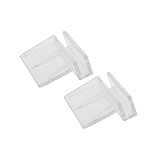 BESPORTBLE 12St Aquarium Glasabdeckung Clip Glasklemmen für Aquarien Eckclips aus Glas Aquarienunterstützung Halterung für Aquarien Einzel Abdeckung für Fischbecken Terrarium von BESPORTBLE