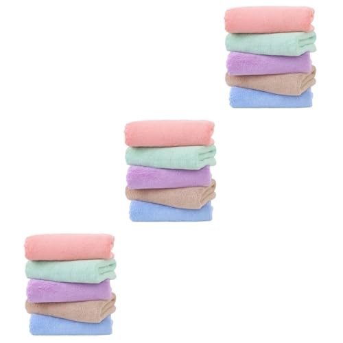 BESPORTBLE 15 STK Badetuchmatte für Haustiere Guinea-PIPI-Pads Hamster Bettwäsche Handtücher Käfig Fleecedecke Hamster einstreu tierische bescherung haustierhandtücher Hamsterdecke Flanell von BESPORTBLE