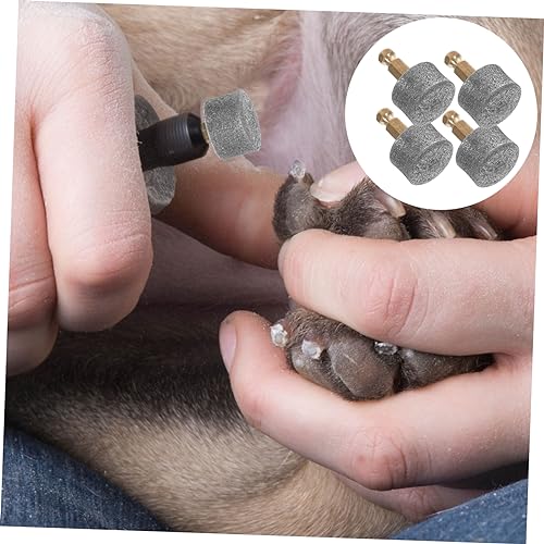 BESPORTBLE 15 STK Nagelpolierer ersatzkopf pet Nail Grinder Hunde pfotenpflege großes Hundezubehör Polierscheibe für Bohrmaschine Rad Schleifer Haustier Hund Nagelschleifscheibe Metall von BESPORTBLE