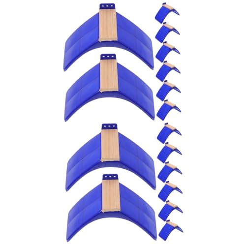 BESPORTBLE 16 STK Taubenbarschständer Vogelständer für Tauben Sicherer Stand für Tauben Papageienständer Taubenspielzeug Vogelkäfig Sitzstangen-Spielständer Vogel Spielzeug Massivholz von BESPORTBLE