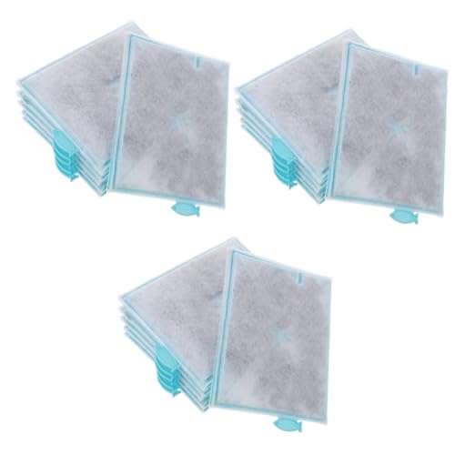 BESPORTBLE 18 STK Ersatzfilter Für Aquarien Fischaquarium Aquarienfilter Aquarienmatte Praktische Aquariumfilter Wattepads Für Aquarien Filterung Der Versorgung Liefern Zum Ersetzen Baumwolle von BESPORTBLE