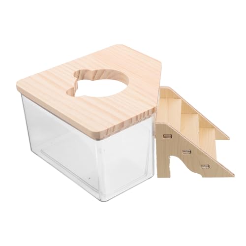 BESPORTBLE 1Satz Hamster Sandbad Box mit Rampe Vielseitiger Sandbehälter für Hamster und Chinchillas Einfach zu Reinigen Verstauen Geeignet als Toilette oder Badewanne Teiliges BESPORTBLE 1Satz Hamster Sandbad Box mit Rampe Vielseitiger Sandbehälter für Hamster und Chinchillas Einfach zu Reinigen Verstauen Geeignet als Toilette oder Badewanne Teiliges von BESPORTBLE