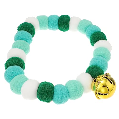 BESPORTBLE 1Stk Ballkragen aus Haustierfell Festival-Tierbedarf Halsband für Welpen st.Patricks Day Accessories Saint Patricks Day Accessoires Festival-Hundezubehör Festliche Hundehalsbänder von BESPORTBLE