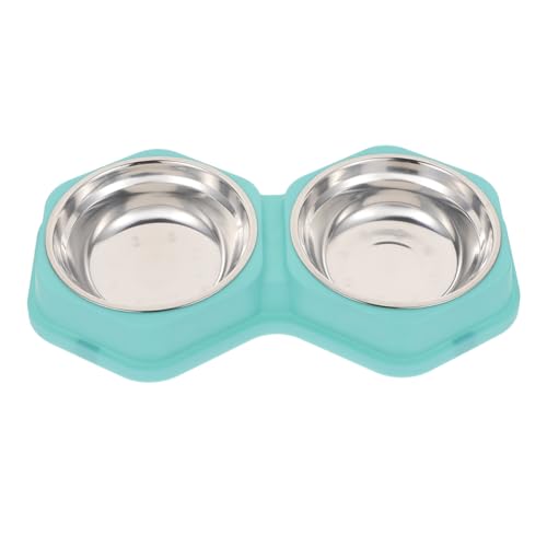 BESPORTBLE 1Stk Fressnapf katzennäpfe pet Supplies Katzen aufbaunahrung hundeschale katzennapf personalisiert Futterspender Haustier Welpe Hund frisst Futterautomat Hundefutter Plastik Green von BESPORTBLE