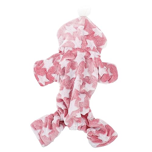 BESPORTBLE 1stück Hundepyjama Korallenfleece Für Kleine Hunde Bequeme Nachtkleidung Mit Kapuze Für Herbst Und Winter Sorgt Für Wärme Und Stil Bei Ihren Haustieren BESPORTBLE 1stück Hundepyjama Korallenfleece Für Kleine Hunde Bequeme Nachtkleidung Mit Kapuze Für Herbst Und Winter Sorgt Für Wärme Und Stil Bei Ihren Haustieren von BESPORTBLE