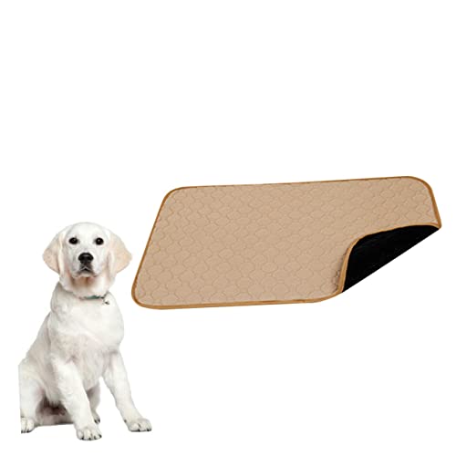 BESPORTBLE 1Stk Haustierbedarf hundepolster hundematten Tier-Wasseraufnahmematte Hundeunterlagen Welpen-Essentials Wasseraufnahmematte für Hunde Pet Pee Pads Saugeinlagen für Haustiere Khaki von BESPORTBLE