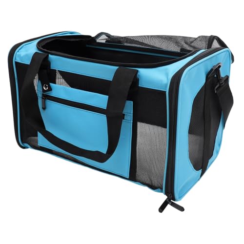 BESPORTBLE 1Stk Haustiertasche Katzentasche Reise-Aufbewahrungstasche pet Backpack Haustierträger Handtaschen Reisehandtasche Reisetasche für Haustiere Katzentransporter Oxford-Stoff von BESPORTBLE