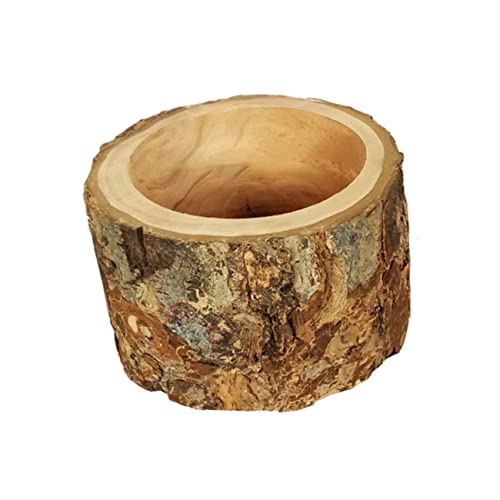 BESPORTBLE 1Stk Holz-Futter Becken für Haustiere Haustierkäfig Hunde-Puzzle-Feeder hamsterzubehör Hamster zubehör Futternapf für Haustiere Heimtierfutterautomat aus Holz hölzern von BESPORTBLE