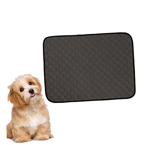 BESPORTBLE 1Stk Hunde-PIPI-Pads Saugfähige Welpeneinlagen Hundegrastoilette Hundewindeln Welpenkiste Hundebett aufsaugende Matte pet Supplies Saugeinlagen für Haustiere Pet Pee Pads Black von BESPORTBLE