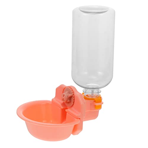 BESPORTBLE 1Stk Hunde wasserbrunnen Wasserflasche für Hunde Hundezubehör für klein Kätzchen pet Water Bowl Hunde trinkbrunnen Wasserspender für Haustiere Futternapf für Haustiere Abs Rosa von BESPORTBLE