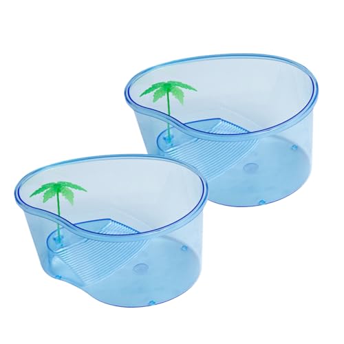 BESPORTBLE 1Stück Plastik Schildkröten Tank Für Reptilien Emulationstank Mit Sonnenbalkon Aquarium Für Wasserschildkröten Und Funktional BESPORTBLE 1Stück Plastik Schildkröten Tank Für Reptilien Emulationstank Mit Sonnenbalkon Aquarium Für Wasserschildkröten Und Funktional von BESPORTBLE