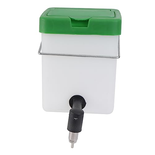 BESPORTBLE Automatischer Wasserspender Für Kaninchen 1PC Trinkgerät Weiße Wasserquelle Für Haustiere Praktische Wassertränke Für Kleintiere Ideales Trinkzubehör Für Kaninchen Und Nager von BESPORTBLE