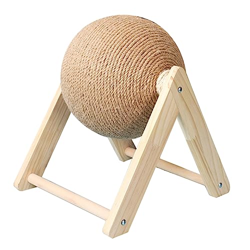 BESPORTBLE Holz Katze Scratcher Kätzchen Kratzen Spielzeug Katze Kratzen Für Katzen Pet Supplies Katze Spielzeug von BESPORTBLE