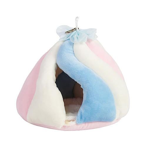 BESPORTBLE 1stk Rattenhängematte Zum Aufhängen Haustier-mäuse-hängematte Käfig Kinderbett Chinchilla-Guinea-Bett Ratten-hängemattenbett Hängendes Nest Hamster Hängebett Colorful Samt von BESPORTBLE