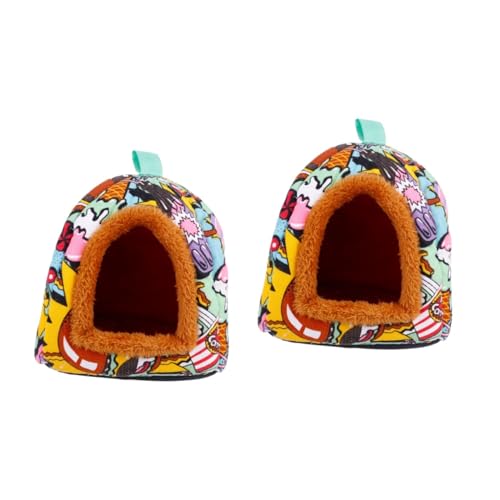 BESPORTBLE 2 STK Haustiernest Meerschweinchen-Winterkissen Hund hochbett Katze Versteck haustierbett pet Bed Meerschweinchen Warmes Haustierhaus Hamster Hängematte Hundebett Zubehör BESPORTBLE 2 STK Haustiernest Meerschweinchen-Winterkissen Hund hochbett Katze Versteck haustierbett pet Bed Meerschweinchen Warmes Haustierhaus Hamster Hängematte Hundebett Zubehör von BESPORTBLE