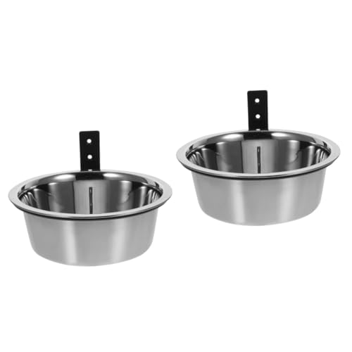 BESPORTBLE 2 Sätze An der Wand befestigter erhöhter Hundenapf schnüffelmatte Hunde Zwinger Wassernapf hängend pet Water Bowl Dog Food Bowl Behälter für Hundefutter Wassernäpfe für Hunde von BESPORTBLE