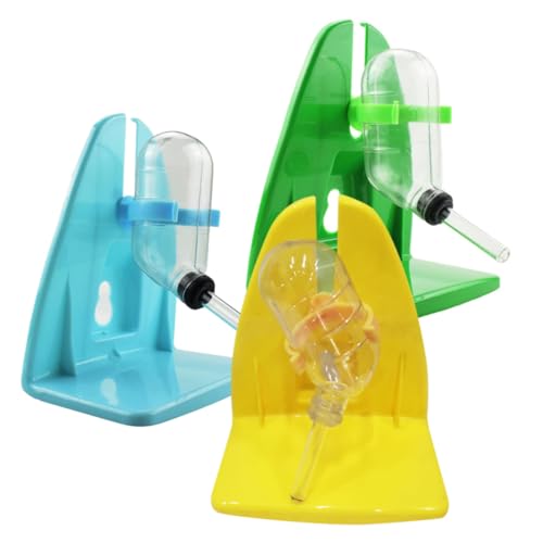 BESPORTBLE 2 Sätze Hamster 60 ml Hängekäfig-Trinkbrunnen Automatischer Wasserspender für Hunde Hundewasser Haustierwasser Kaninchen Hamster trinkflasche Hamster Drinking Bottle wasserflasche von BESPORTBLE