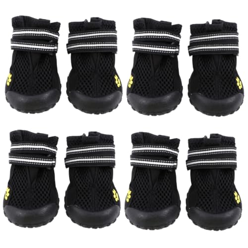 BESPORTBLE 2 Sets Wander Hundeschuhe Hunde Bergsteigerschuhe Haustier Mesh Schuhe Große Hundeschuhe Haustier Rutschschuhe Haustierstiefel Haustier Bergsteiger Schuhe Haustier Schuhe von BESPORTBLE