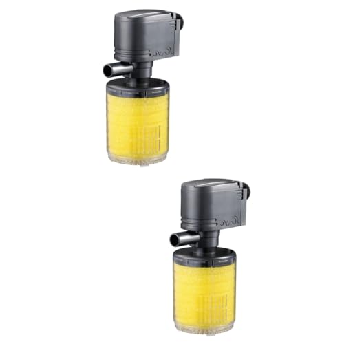 BESPORTBLE 2 Stück 3 1 Eckfilter für Aquarien Easy putz aquaristik Fische Aquarium Aquariums stechkartuschen Sieb Aquarieninnenfilter Eckaquarium Aquarienfilter eingebaut Filtermaterial von BESPORTBLE