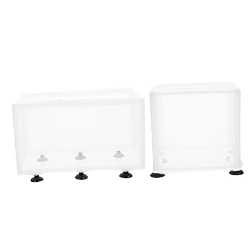 BESPORTBLE Aquarium Tank Isolation Net Zucht Box Fisch Zucht Box 2 Stücke Set von BESPORTBLE